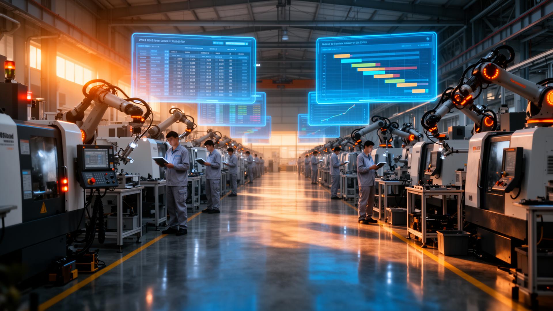 InventiX-equipped factory floor